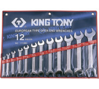 Набор ключей рожковых KING TONY 1112MR 12 предметов