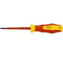 Отвертка диэлектрическая PHILIPS Sturm 1040-17-PH0-75 эрго ручка, ph0х75мм