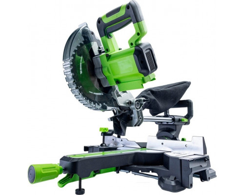 Торцовочная пила аккумуляторная GREENWORKS GD24MS216 24V, АКБ 2Ач и ЗУ 1501707UA