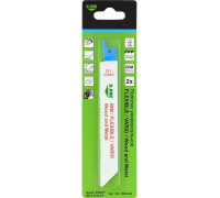 Полотна для сабельных пил D.BOR 130/150*1,8-2,6 мм BIM / FLEXIBLE / VARIO / Wood a metal (2 шт.) D-221-150X3-02