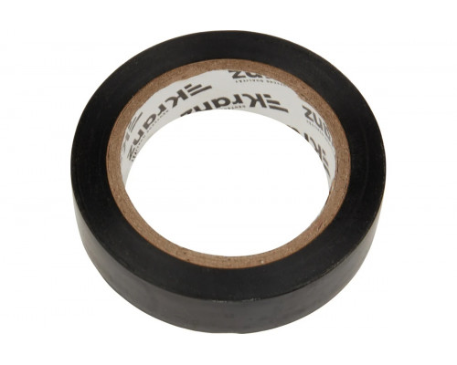 Изолента Kranz KR-09-2006 ПВХ 15 мм х10 м, черная