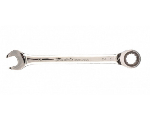 Ключ комбинированный трещоточный MATRIX 14815 24 мм, CrV