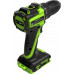 Дрель-шуруповерт аккумуляторная GREENWORKS 3708307 24V, б/щет, 25/45 Hм, LED, без АКБ и ЗУ