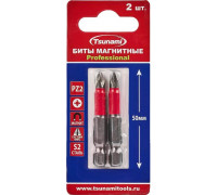 Бита для заворачивания TSUNAMI PZ2 50 мм Professional 2 шт T26020010PZ2050