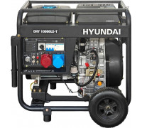 Электростанция дизельная с воздушным охлаждением HYUNDAI DHY 10000LE-T открытая