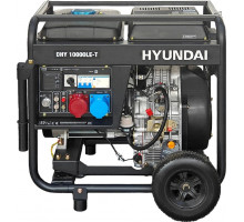 Электростанция дизельная с воздушным охлаждением HYUNDAI DHY 10000LE-T открытая