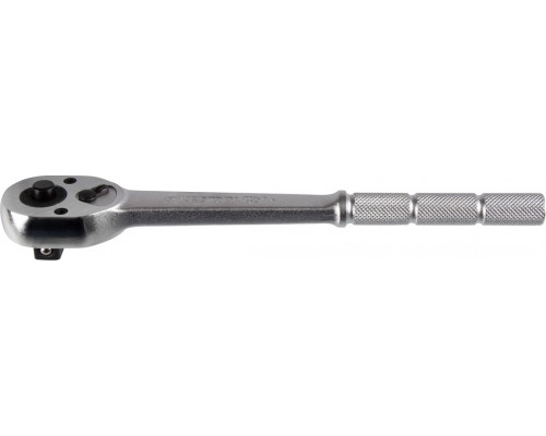 Трещотка KING TONY 4771-10BR 1/2", 250 мм, 32 зубца, флажковая с кнопкой