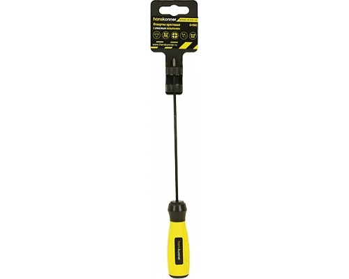 Отвертка крестовая HANSKONNER HK1040-16-PH0-150 алмазн. наконечник