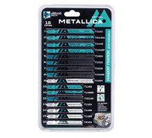 Набор пилок METALLICA Optima №5 по дереву и металлу, 16 шт 908174