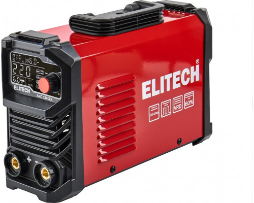 Сварочный инвертор ELITECH АИС 220 ЖК MMA