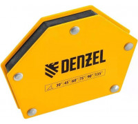 Магнитный угольник Denzel 97554 усилие 23 кг, 30х45х60х75х90х135 град
