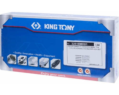 Набор отверток TORX KING TONY 32518MR01 11 предметов
