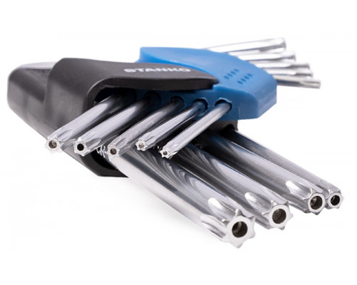Набор угловых длинных ключей TORX STANKO CS11129L, 9 шт