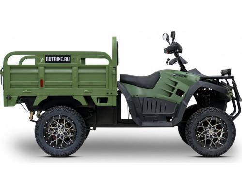 Квадроцикл грузовой электрический RUTRIKE Рейнджер Зеленый 3232 026255-3232