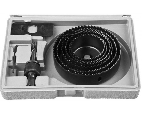 Коронка по дереву STAYER Maxcut 6 шт, набор кольцевых 51-102 мм 29600-H8