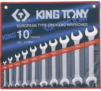 Набор ключей рожковых KING TONY 1110MR 10 предметов