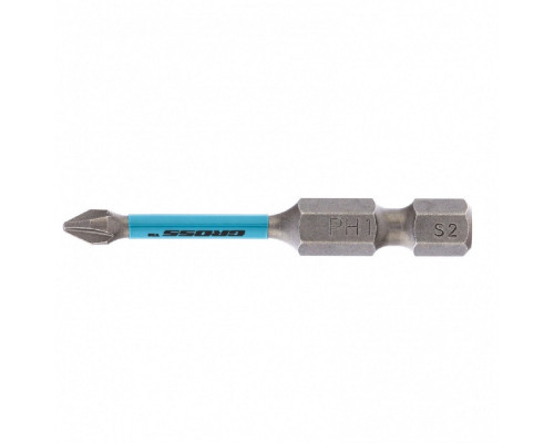 Набор бит GROSS 11485 торсионных PH1x50 мм, 2 шт.