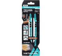 Пилки по дереву METALLICA Optima T244DA 100/75мм шаг 4/1,2мм HCS двустор, крив. рез, 2шт 907832
