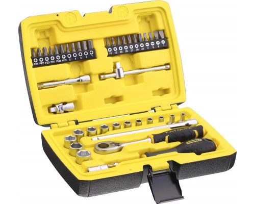 Набор торцевых головок 1/4" STANLEY FatMax FMMT82683-1, 42 предмета