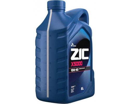 Масло моторное ZIC X5000 10W40 6 л 172658