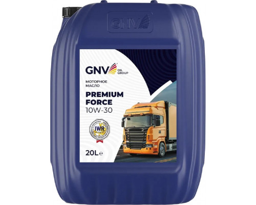 Масло моторное GNV Diesel Force 10W40 20 л GDF1011406011111040020