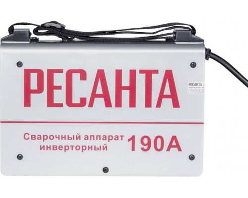 Сварочный инвертор Ресанта САИ-185-5500
