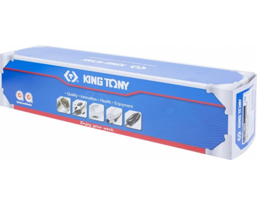 Набор комбинированных ключей с трещоткой KING TONY 12112MRN, 12 предметов