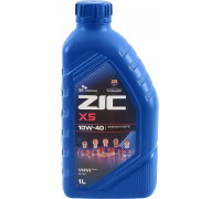 Масло моторное ZIC X5 10W40 1 л 132622