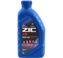 Масло моторное ZIC X5 10W40 1 л 132622