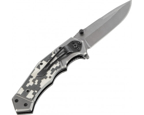 Нож Denzel 79209 складной, системы Liner-Lock, с накладкой G10