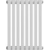 Радиатор отопления ROYAL THERMO Shift Q30 C2050-08 секц. RAL9016 дизайнерский НС-1631287