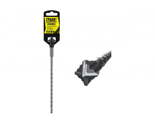 Бур SDS-plus ГРАНИТ Quadro-X 6,0х210/150 446210