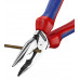 Плоскогубцы KNIPEX KN-0822185 комбинированные остроконечные с удлиненными губкам