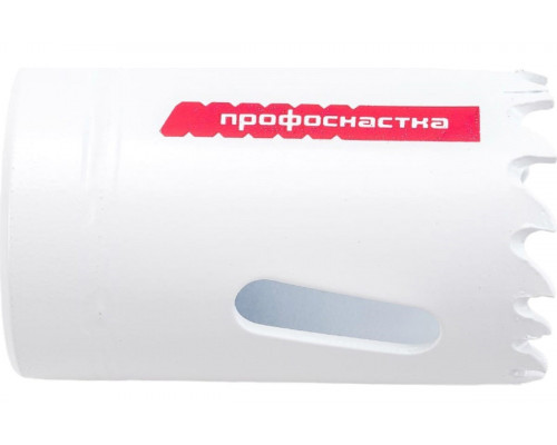 Коронка биметаллическая Профоснастка №019 крупн. зуб D=32/38 мм HSSE M42 1/42 80101019