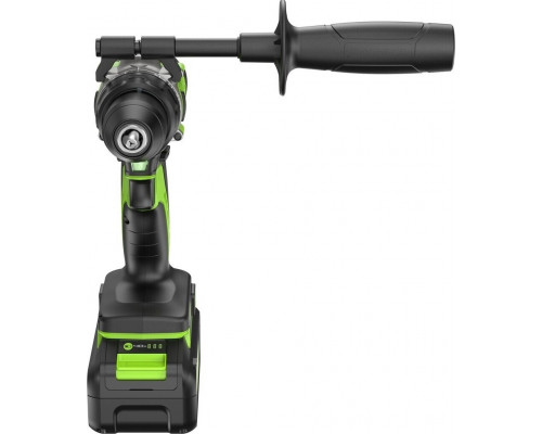 Дрель-шуруповерт аккумуляторная GREENWORKS GD24DD90 24V, 2 АКБ 4Ач и ЗУ 3707507CUD