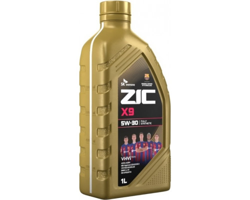 Масло моторное ZIC X9 5W30 1 л 132614