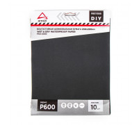 Лист шлифовальный ARNEZI R8011068 водостойкий 230x280 мм P600 DIY (10шт)