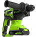 Перфоратор аккумуляторный GREENWORKS GD24SDS2 24V, АКБ 2Ач и ЗУ 3803007CUA
