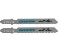Полотно для пил по металлу GROSS 78278 электролобзика 2 шт.