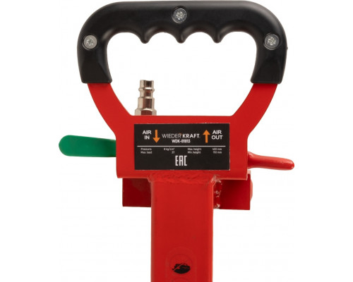 Домкрат пневматический WiederKraft WDK-81813 3 т
