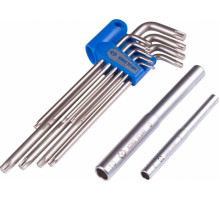 Набор ключей TORX KING TONY 20319PRU T10-T50, длинные, 11 предметов