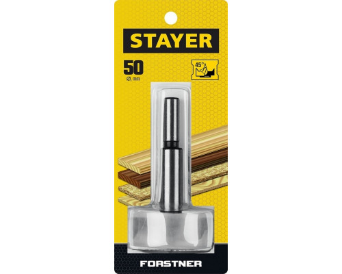 Сверло по дереву STAYER Forstner 50мм, форстнера дсп 29985-50_z01