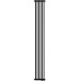 Радиатор отопления ROYAL THERMO Shift R22 VC2180-06 секц. RAL9005m дизайнерский НС-1631305