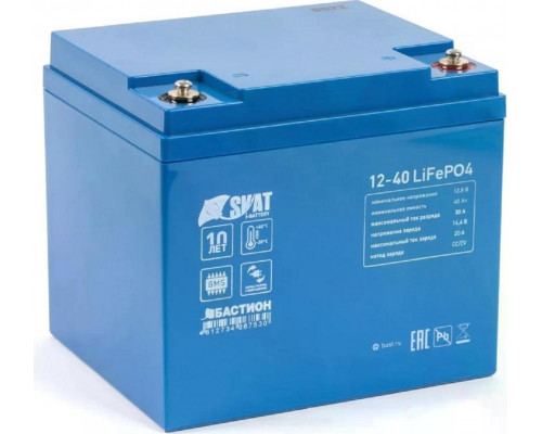 Аккумулятор SKAT i-Battery 12-40 LiFePo4 литиевый тяговый