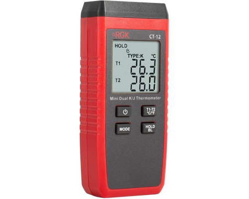 Измеритель температуры контактный RGK CT-12 + 2 шт TR-10S с поверкой 779951