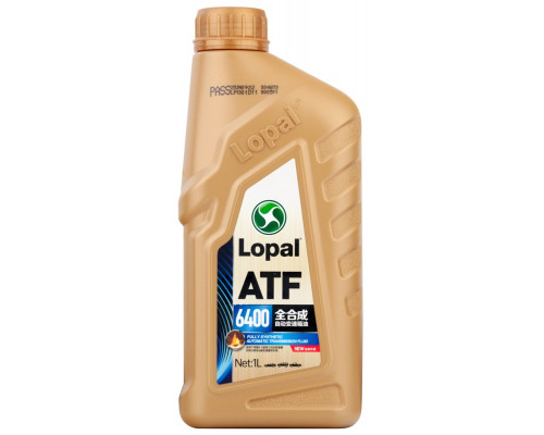 Масло трансмиссионное LOPAL ATF 6400 1 л для АКПП LPL36301