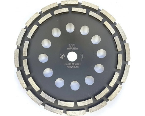 Алмазная чашка ADEL INSTRUMENT Ø230*22,2 двухрядная AI-1805010101