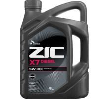 Масло моторное ZIC X7 DIESEL 5W30 4 л 162610