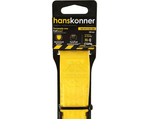Лом-гвоздодер HANSKONNER HK1013-02-380 плоскопрофильный, 380x45x8мм