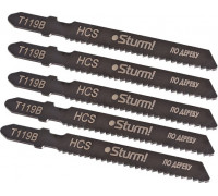 Пилки по дереву Sturm T119B 5шт. 5250307